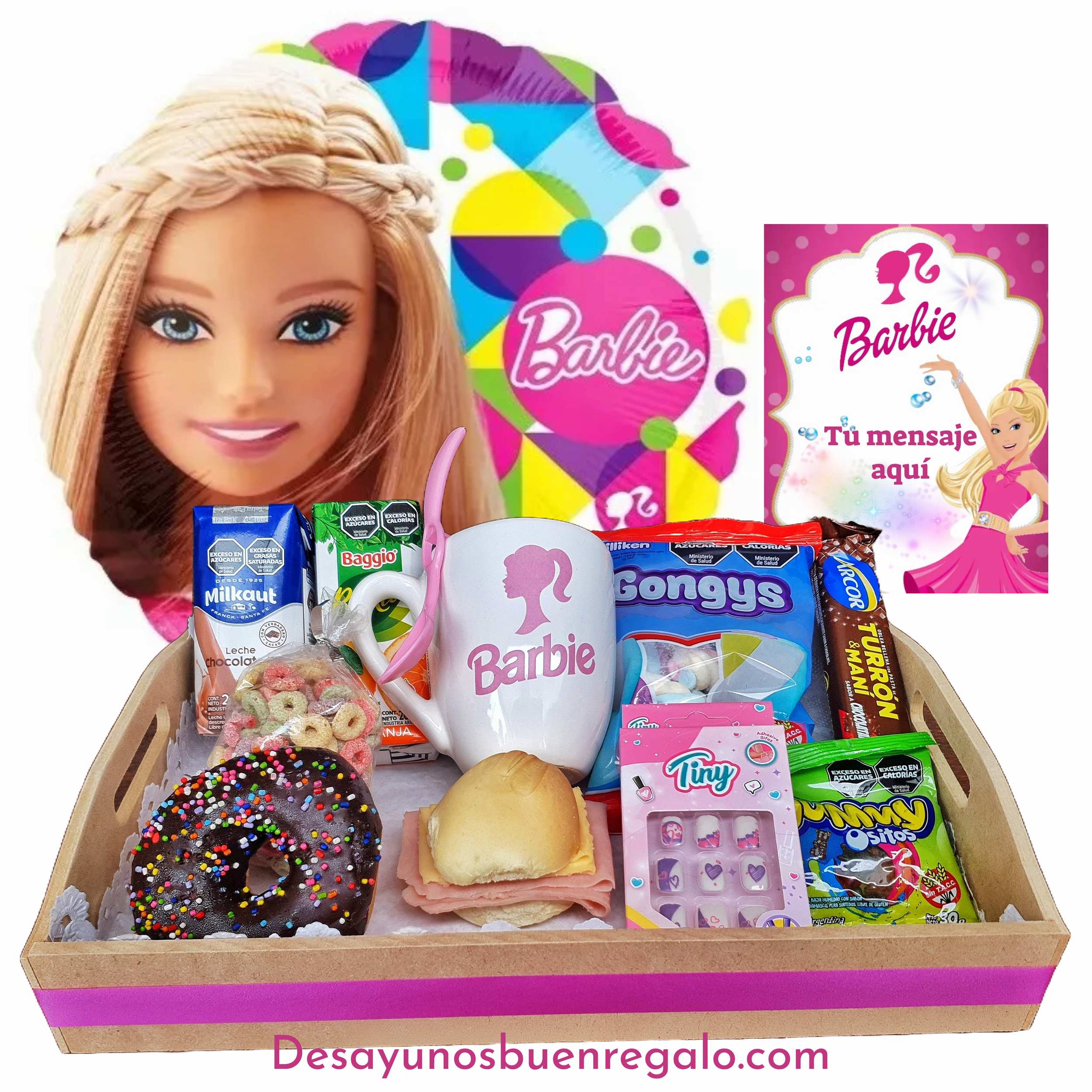 desayuno de barbie