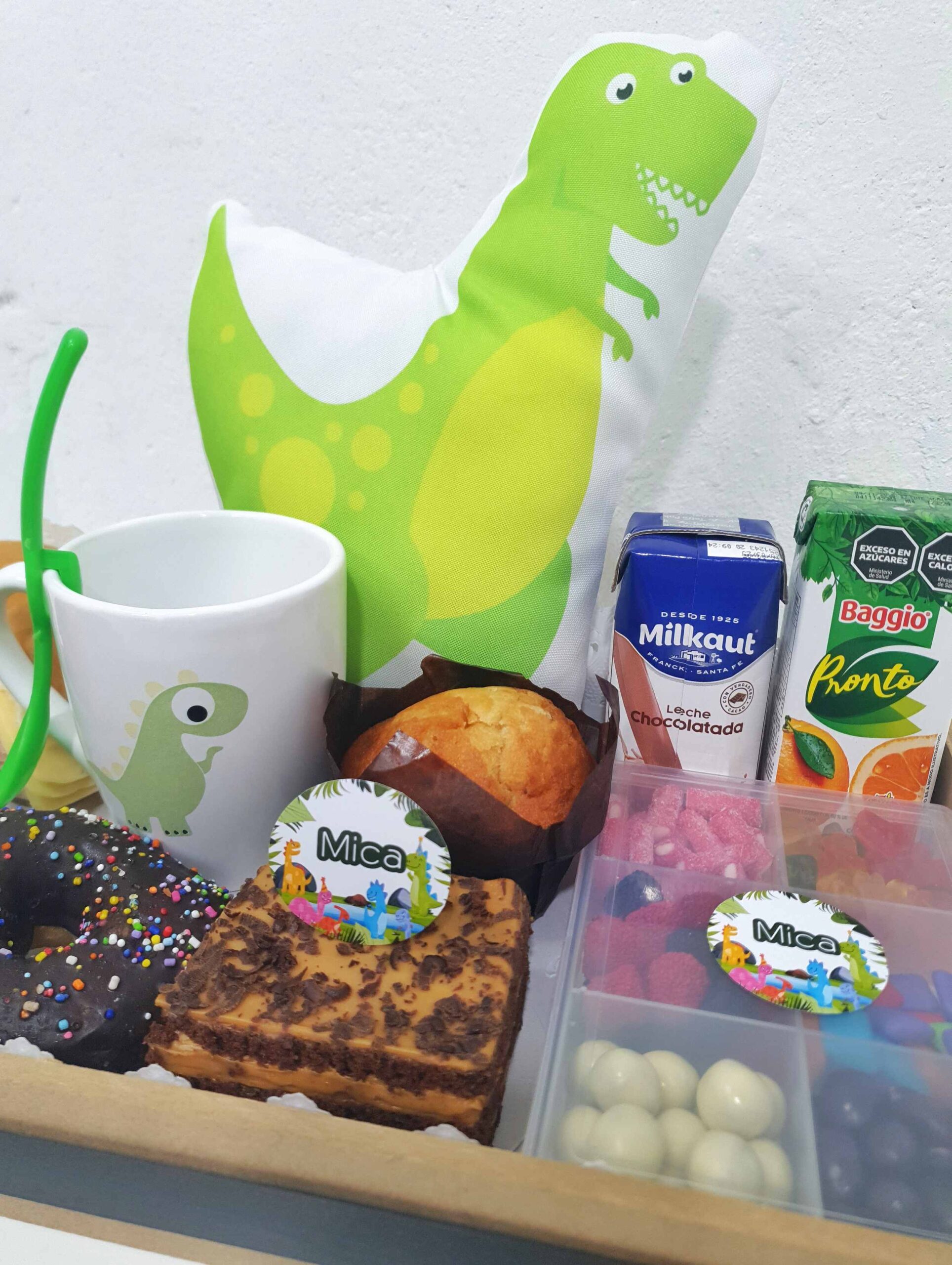desayuno dinosaurio infantil
