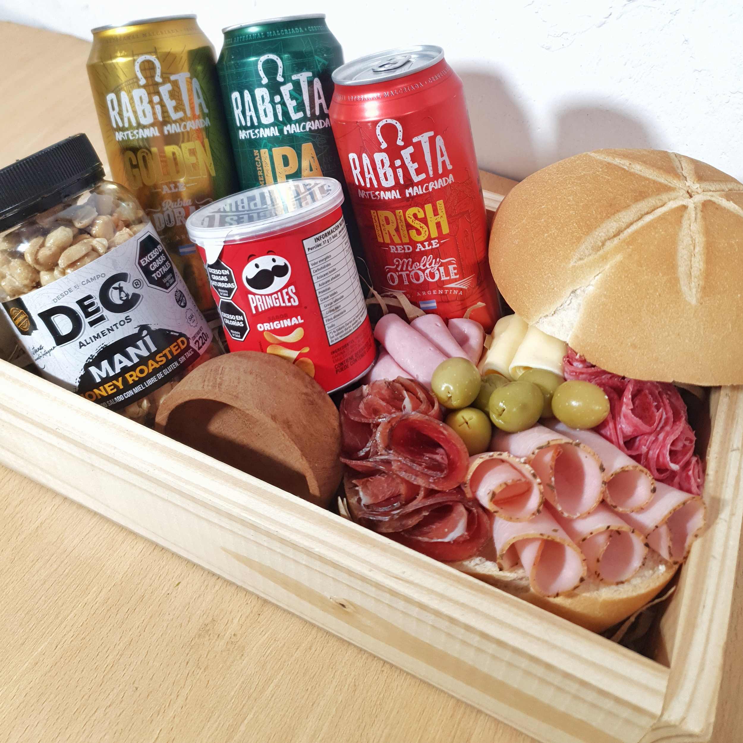 Box cervecero artesanal y picada