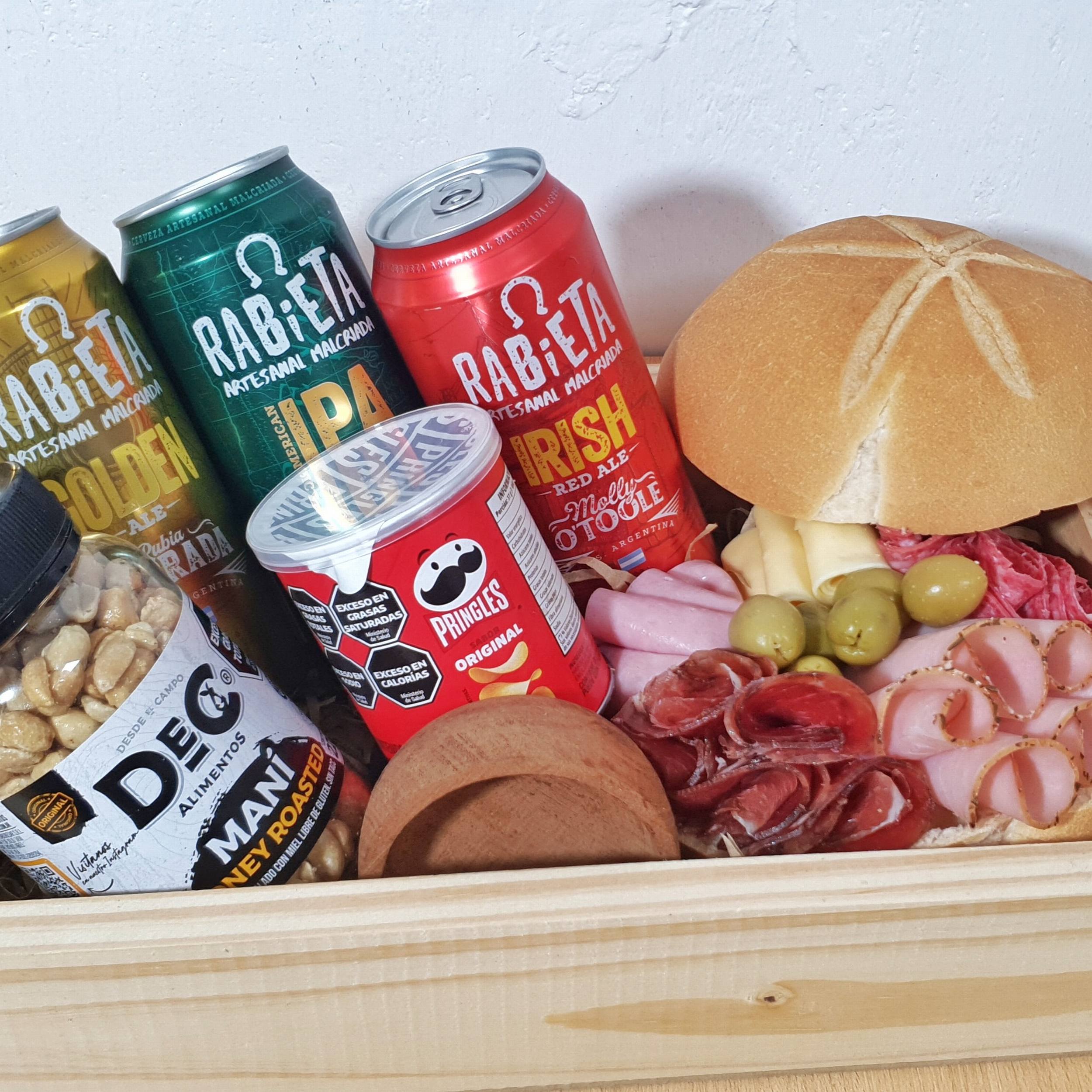 Box cervecero degustación artesanal y picada