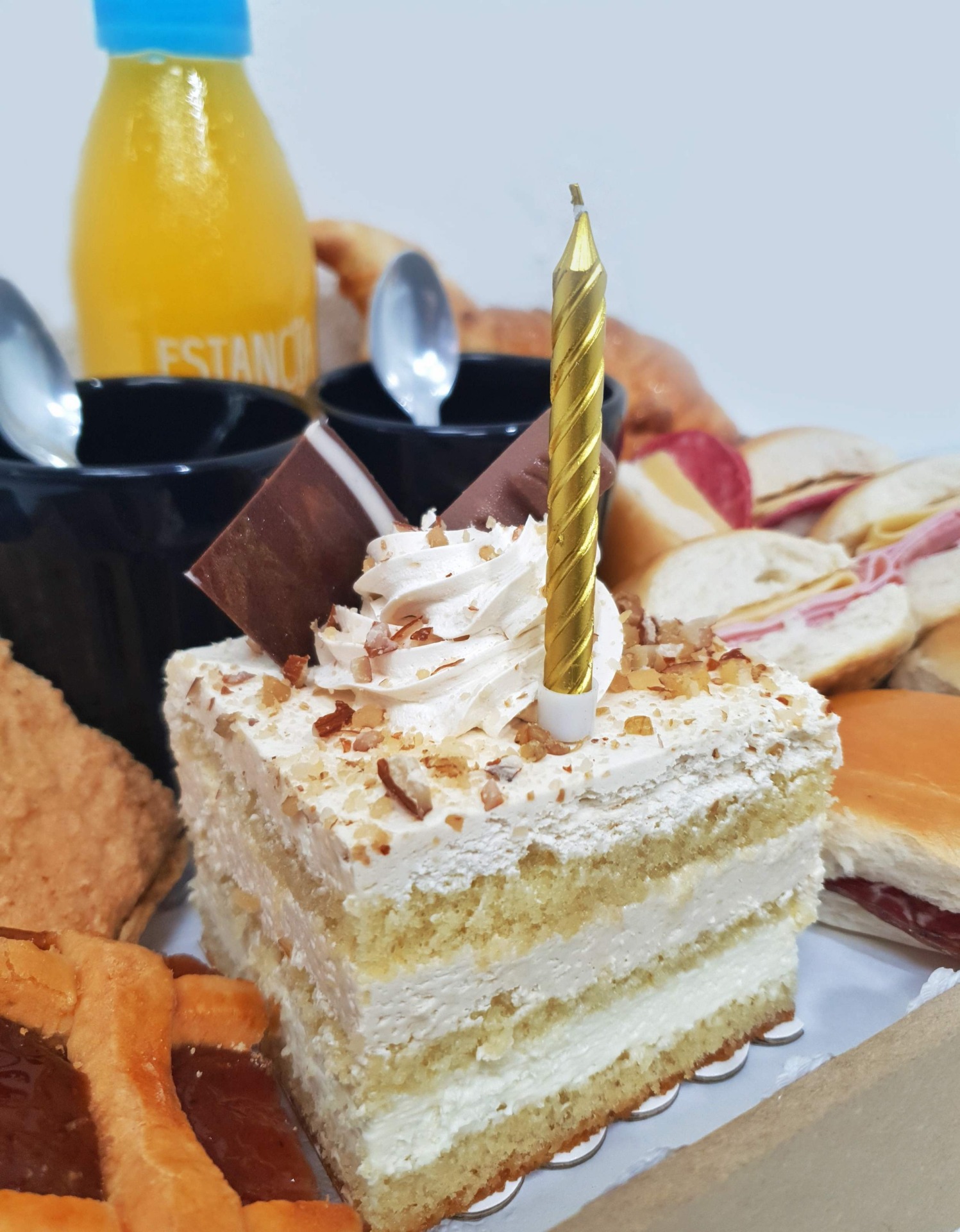desayuno con torta