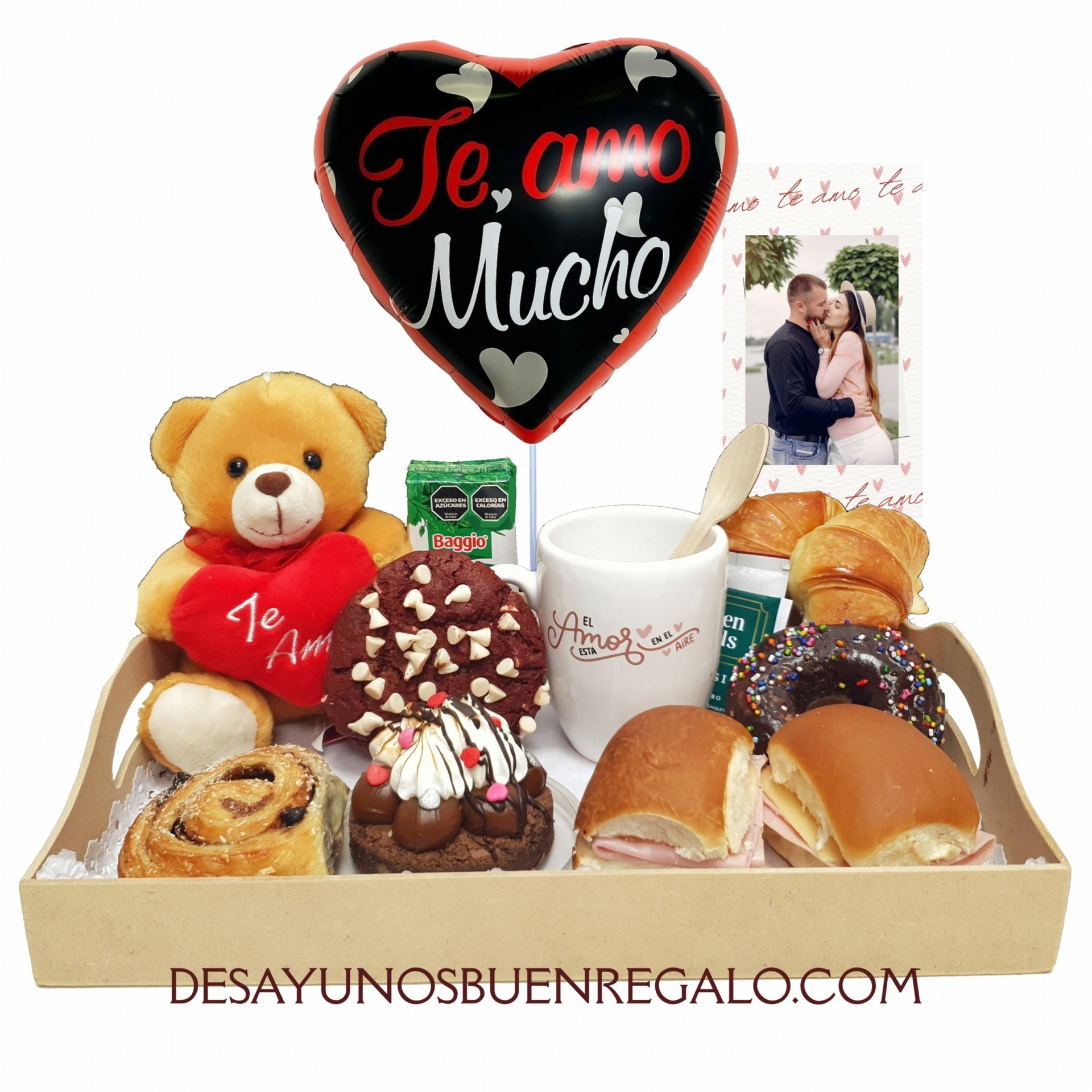 desayuno san valentin a domicilio